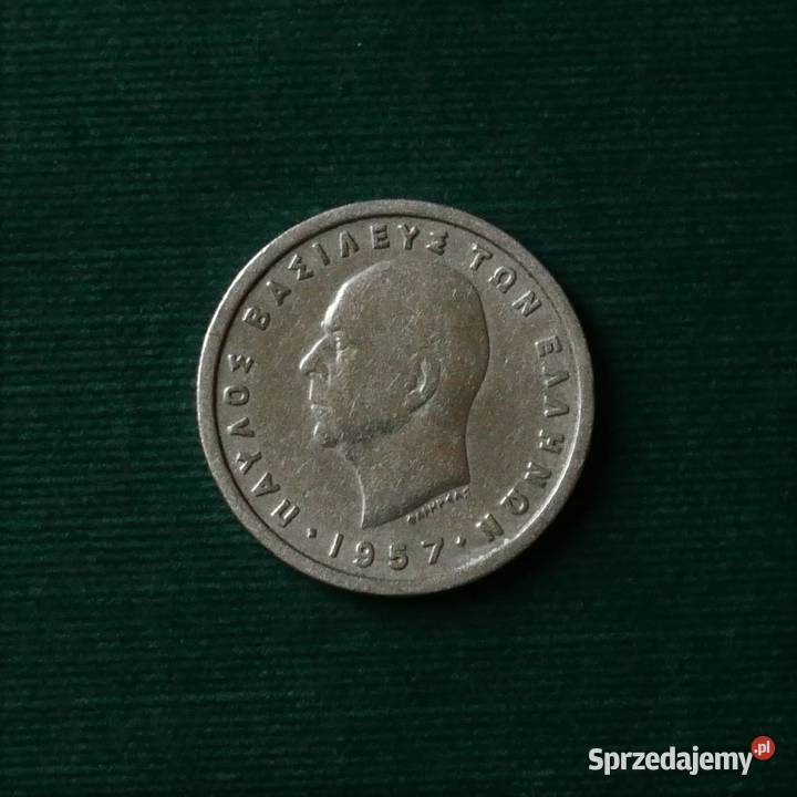 GRECJA 1 drachma 1957r Gliwice