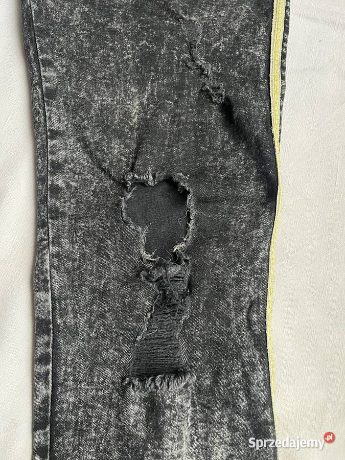 Spodnie jeansowe męskie SIKSILK skinny rozmiar L Sochaczew