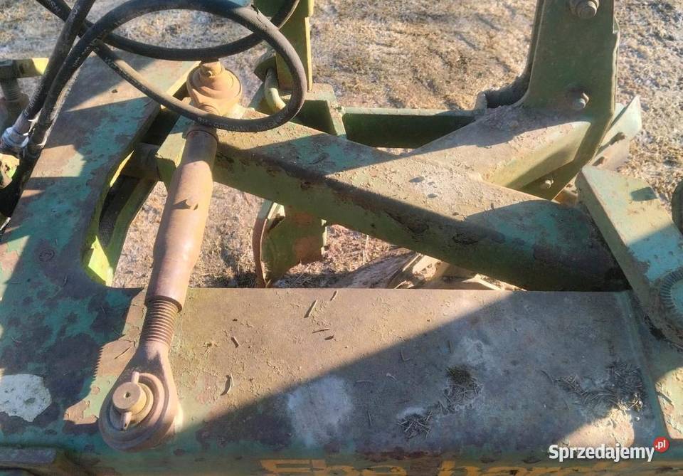 Pług 2 skibowy obrotowy hydrauliczne pług 3 nieuszkodzony Kłodzko