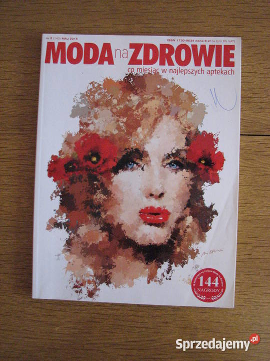 Miesięcznik Moda na zdrowie 5 143 2015 Książki i Podręczniki Parczew