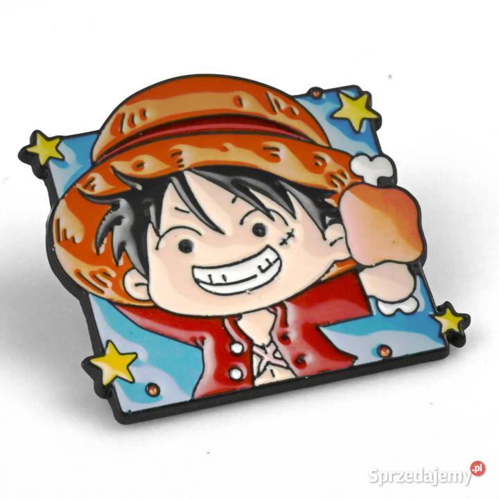 Monkey D Luffy 6 Metal Pin One Piece Szczecin