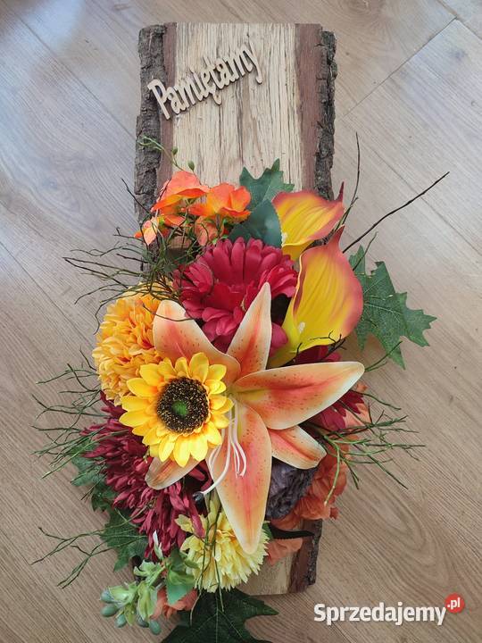 Zestaw na grób komplet na cmentarz Wszystkich Świętych śląskie Sosnowiec