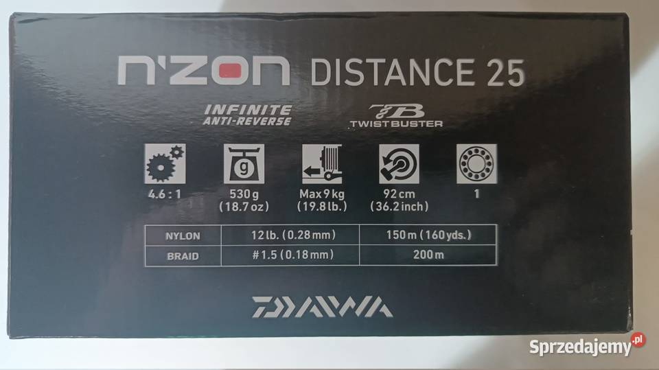 Kołowrotek Daiwa NZon Distance 25 Katowice