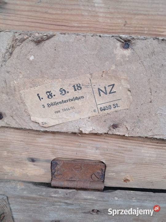 Skrzynki niemieckie sprzedam