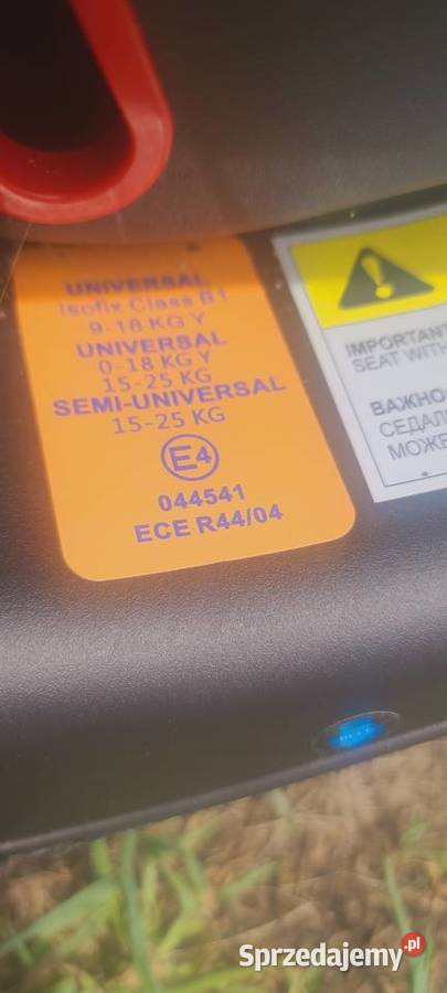 Fotelik samochodowy 025 nowy Żyrardów
