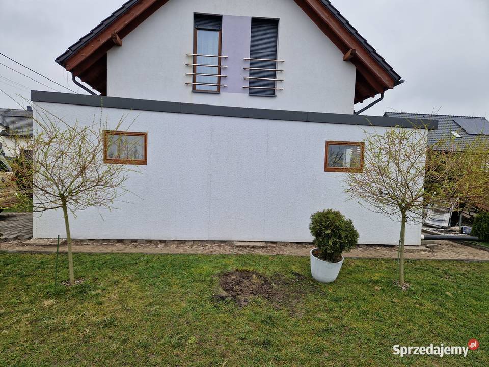 garaż blaszak tynkowany z oknami 35 m x 65 m Pozostałe śląskie Tarnowskie Góry
