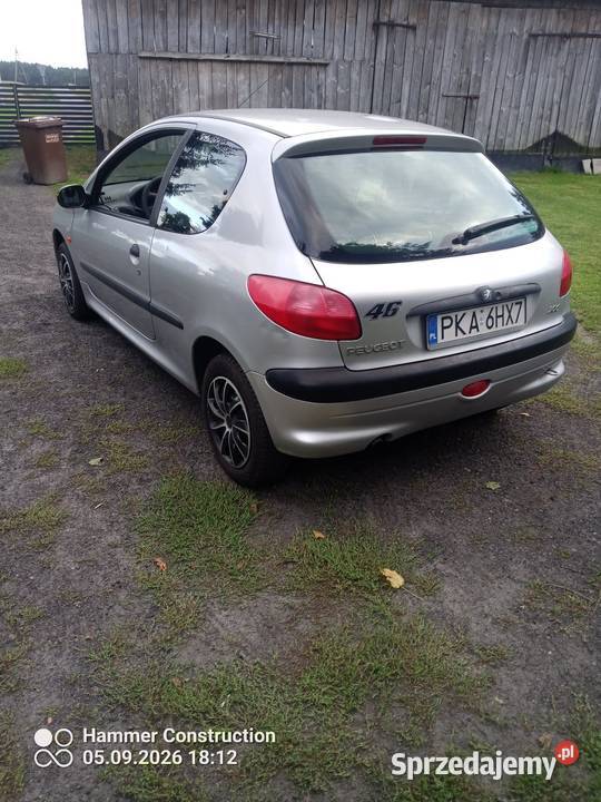 Sprzedam Peugeota 206 benzyna sprzedam