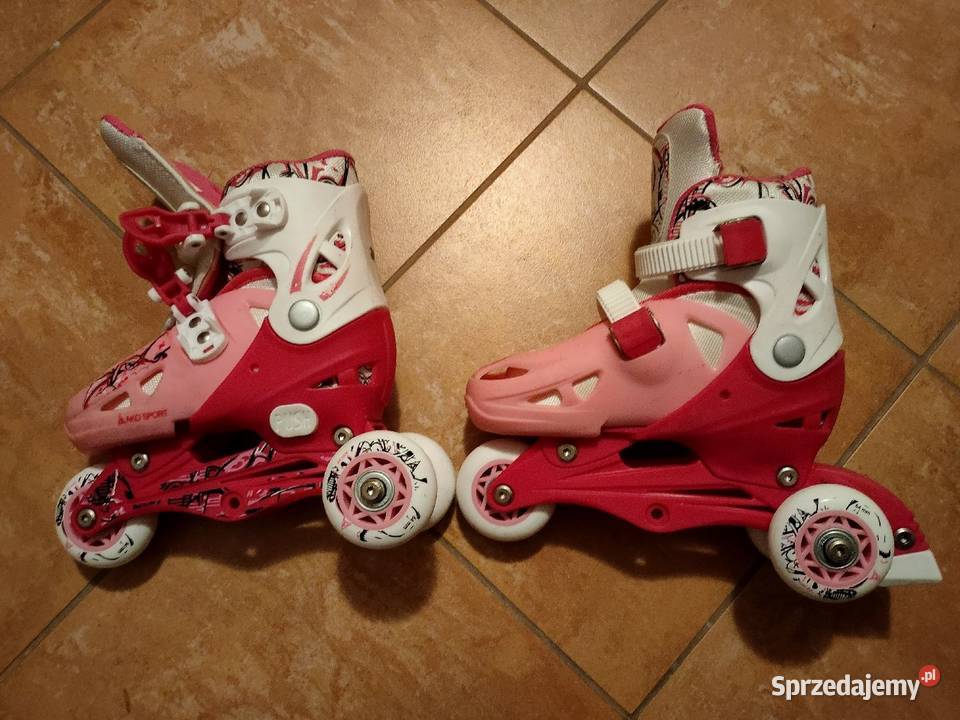 Łyżworolki dziecka dziewczynki rozmiar 2730 Kościan