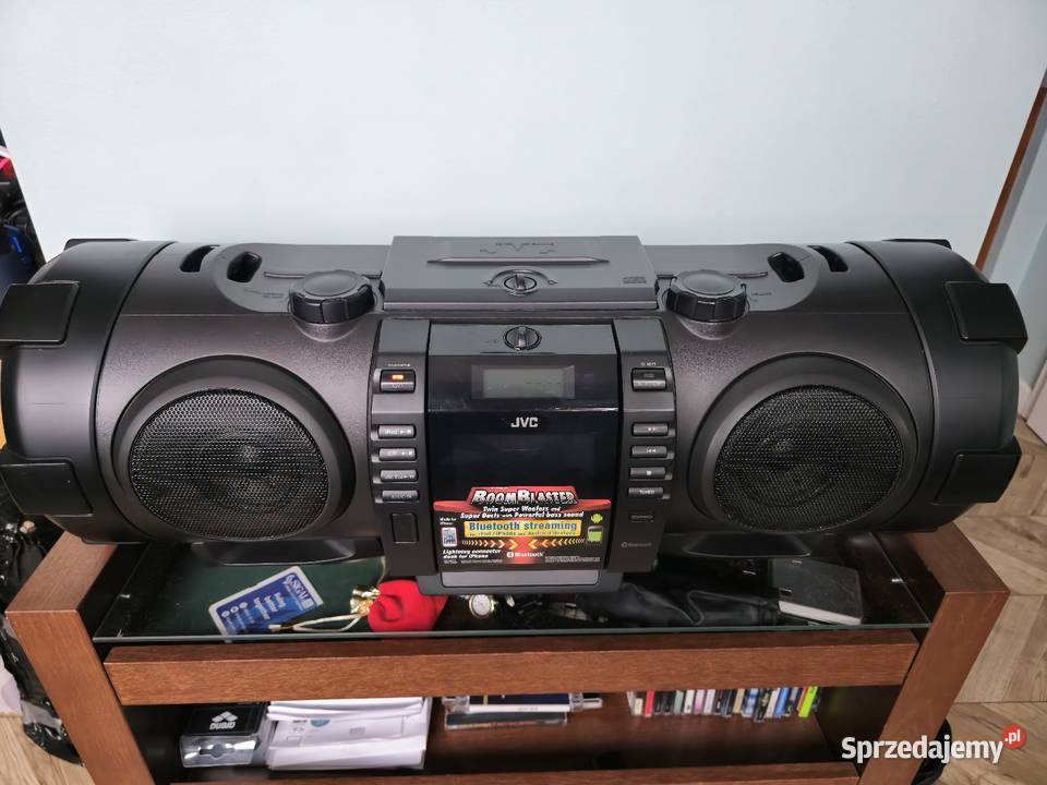 Mocny boombox radio JVC RV NB75B Z bluetooth Pruszków