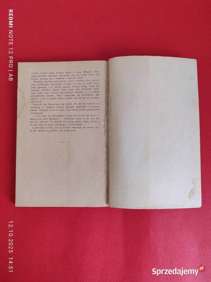 Noce i dnie tomy 12 Maria Dąbrowska wyd z 1968 r Antyki, Sztuka, Kolekcje Katowice