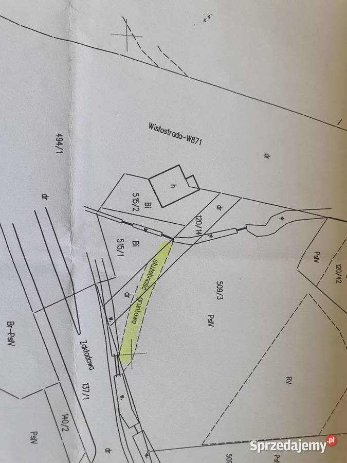 Działka w Nagnajowie drodze TarnobrzegMielec Tarnobrzeg sprzedam