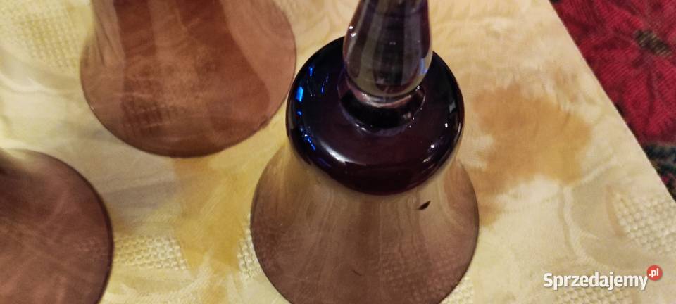 Duże kielichy szkło kryształowe kanelowane Wrocław sprzedam