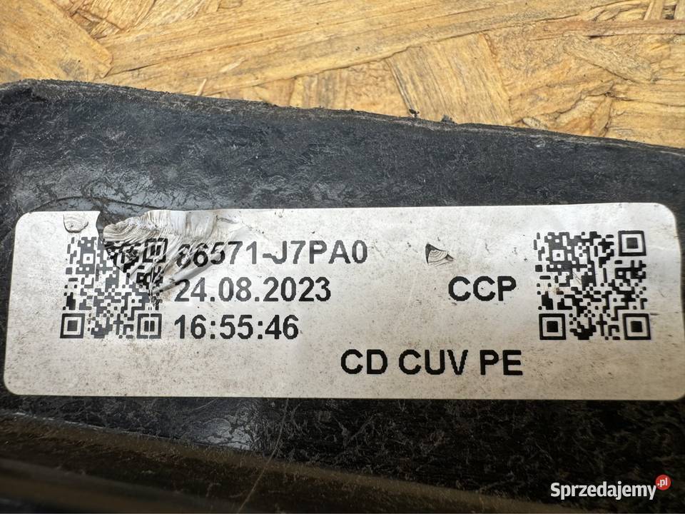 Belka wzmocnienie dolna dolne zderzaka przód Kia