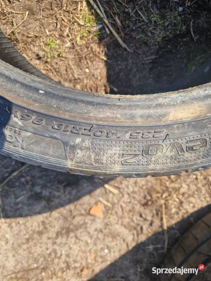 Sprzedam opony Hankook ventus s1 evo2 2354019 ZR warmińsko-mazurskie