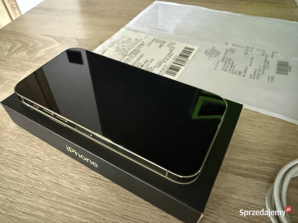 iPhone 13 Pro 256GB Gold FV Idealny Oryg Bateria sprzedam