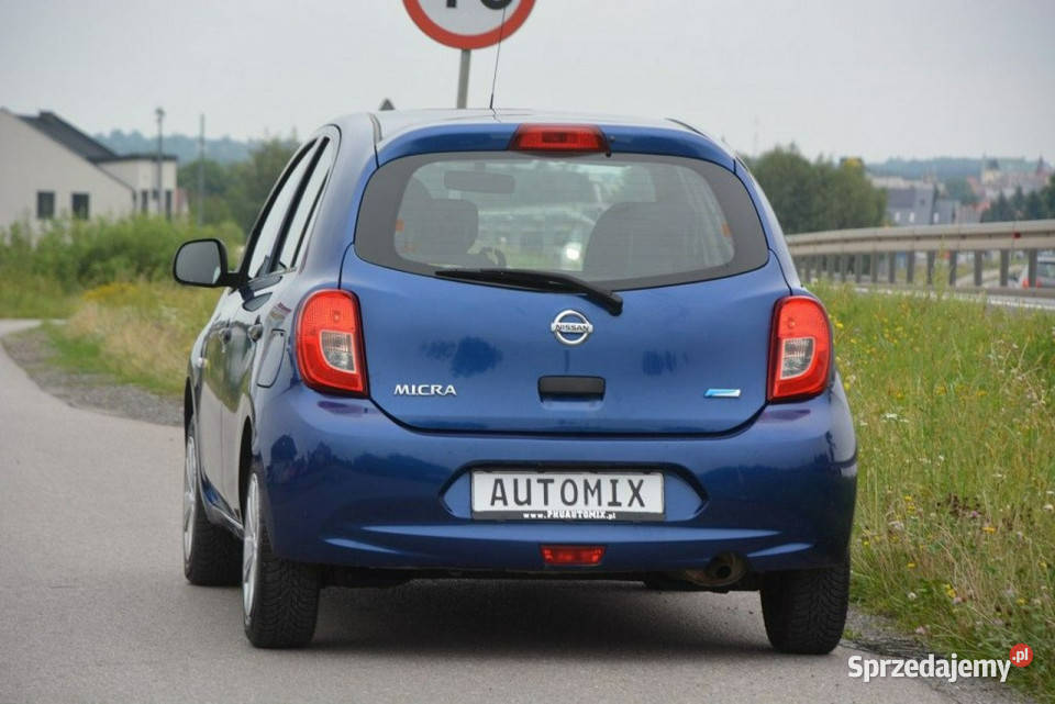 Nissan Micra 12 Benzyna Gaz klimatyzacja 4/5 Sędziszów Małopolski