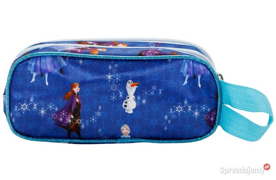 Piórnik 2 Przegrody Disney Frozen 2 Saszetka 3D Mogilany