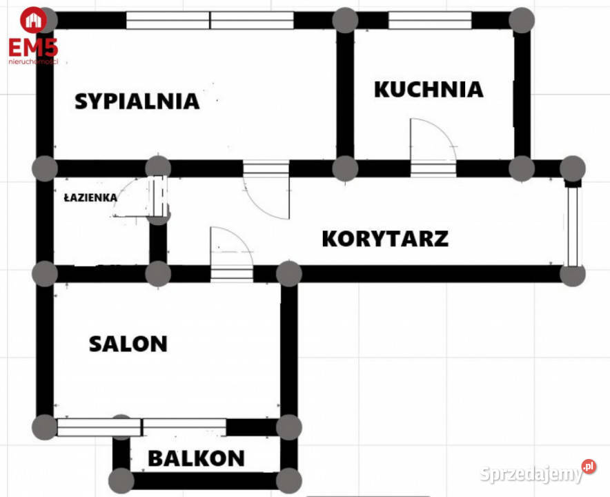 sprzedaży mieszkania 36m2 2 pokoje Białystok 36m2 podlaskie