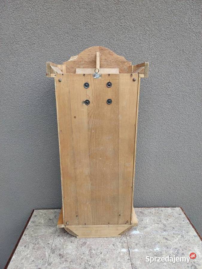 Stary zegar ścienny sprawny ładny film gongu Tczew