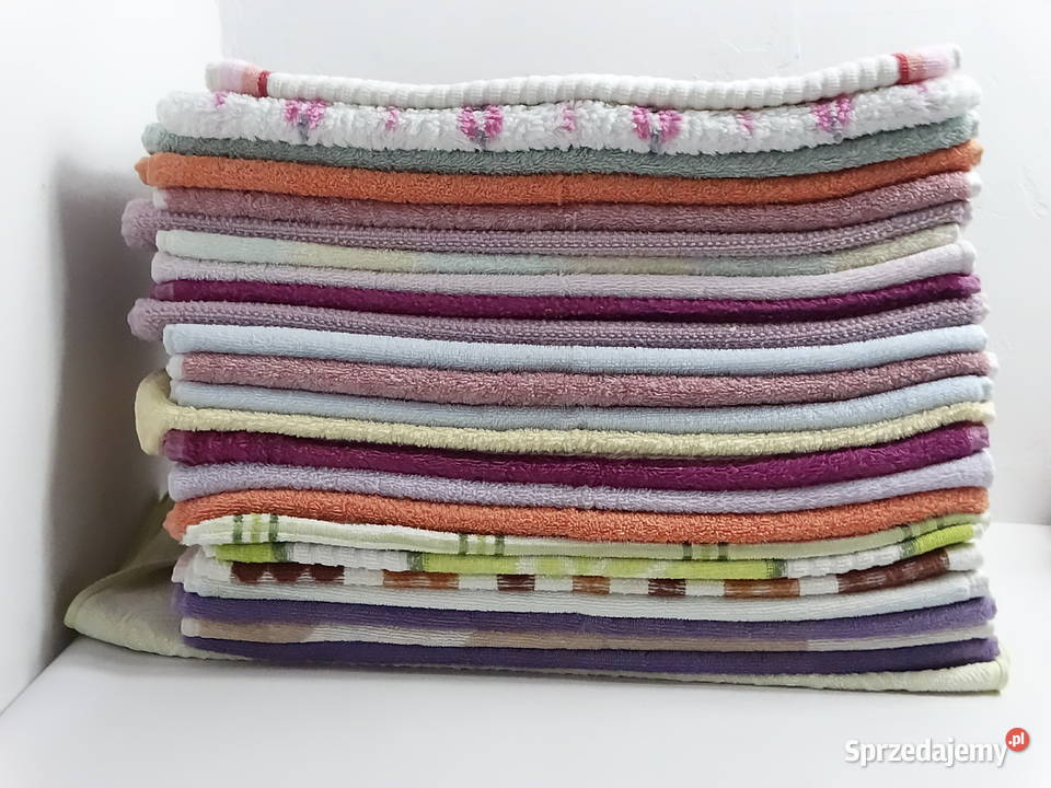 Zestaw 25 ręczników bawełnianych 95x45 lubelskie Biłgoraj