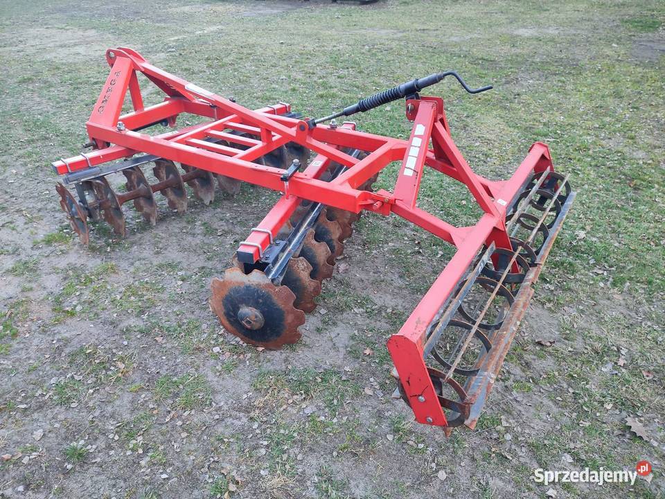 Talerzówka 2x9 2 metry z wałkiem Omega brona sprzedam