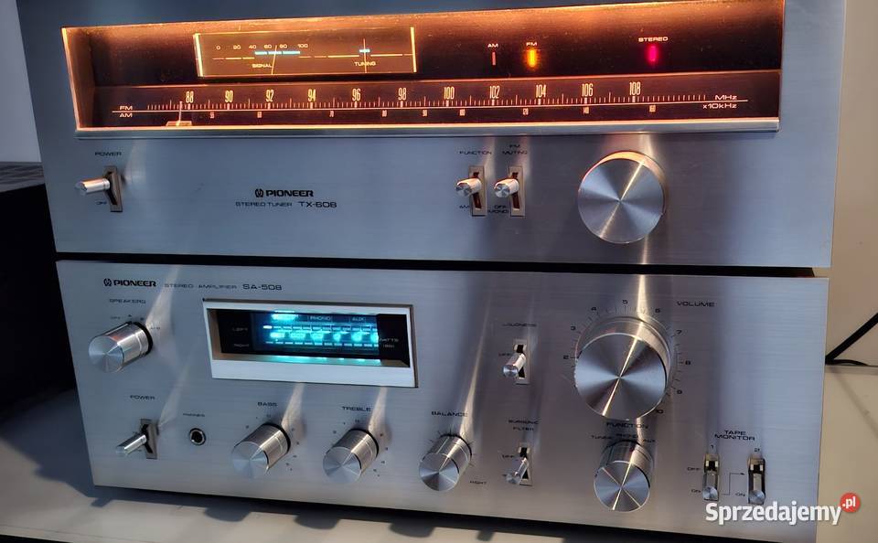 Pioneer SA508 Blue Line Vintage Wzmacniacze i pokrewne Murowana Goślina