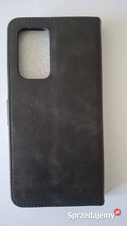 Etui skórzane z klapką magnetyczne czarne do Zielona Góra