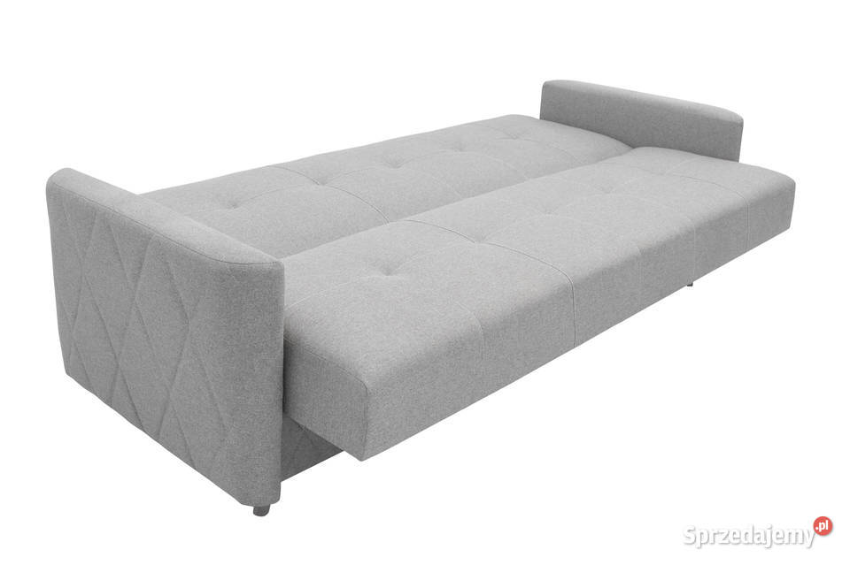 Wersalka Tapicerowana Jasnoszara USZAK Sanok