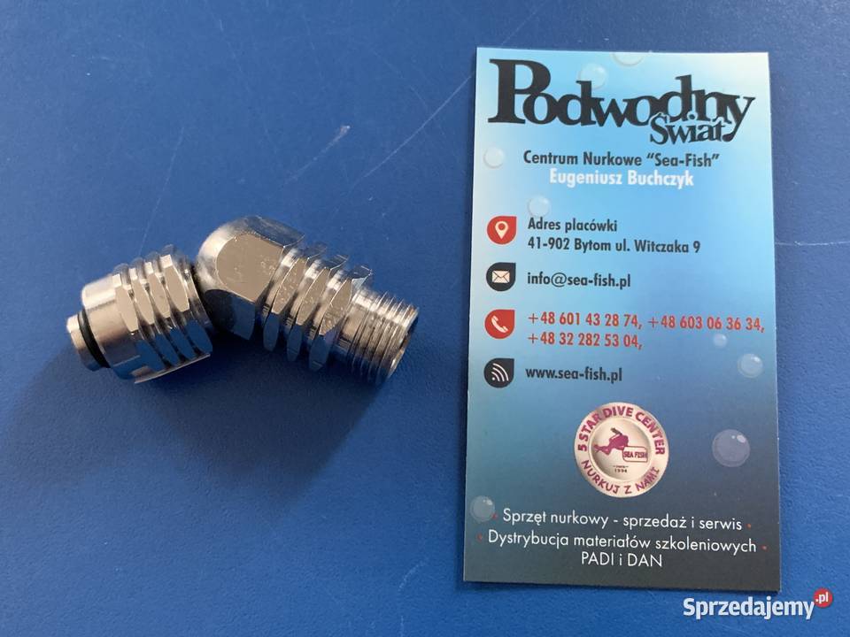 Kątówka 2go stopnia 90 stopni i 45 stopni do Nurkowanie Bytom