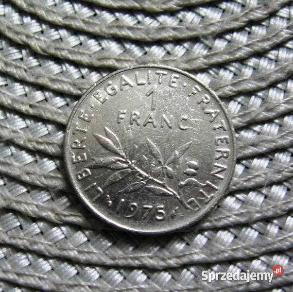 Francja 1 Frank 1975r Kalisz