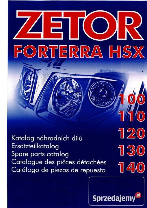 Zetor 1606 IIIB Instrukcja katalog napraw Szamotuły