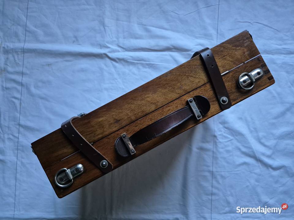 Sztaluga plenerowa z końca XIX wieku mahoń