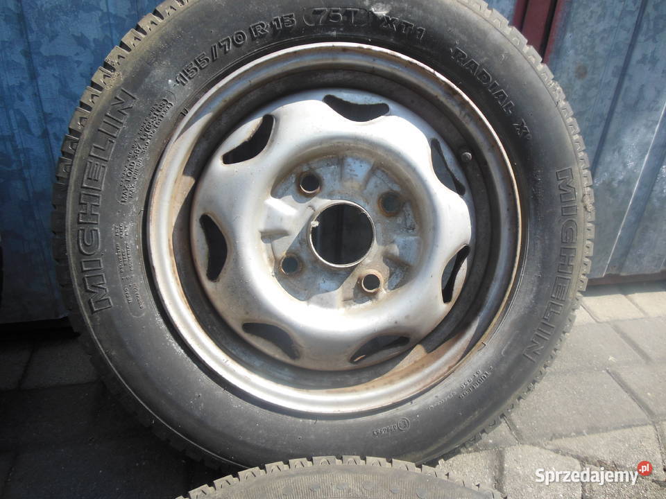 Felga 4x1143 13 SUZUKI SWIFT SUBARU JUSTY Średnica 13" Kozy sprzedam