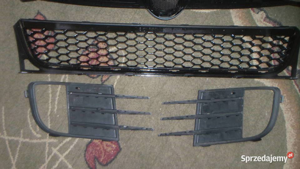 Vw Golf VI Gti atrapazderzaka przedniego Czarny sprzedam