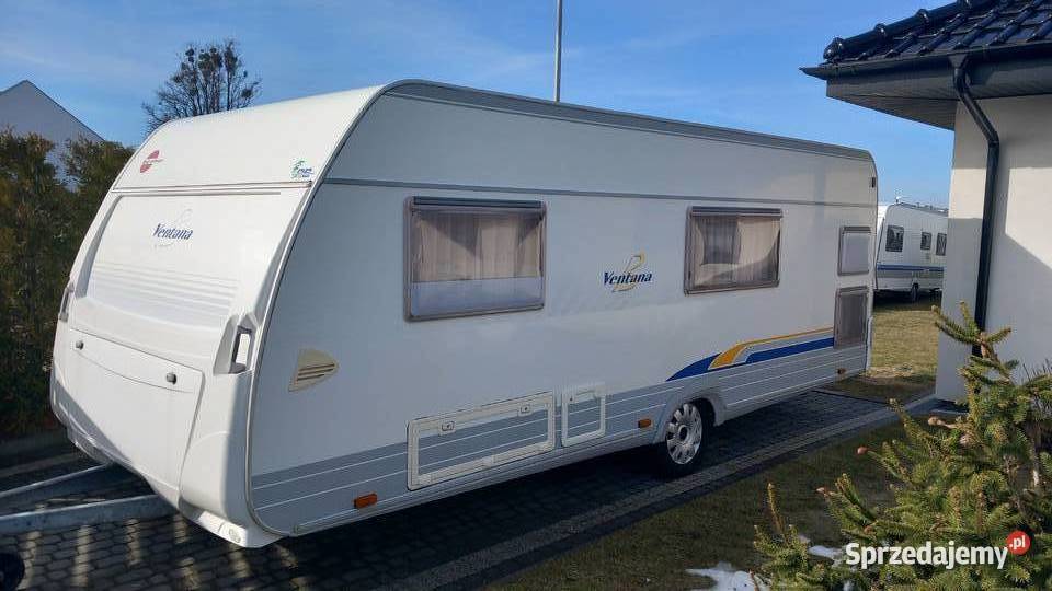 Burstner Ventana 550 plus Duży namiot Piętrus 7 pomorskie Gowino