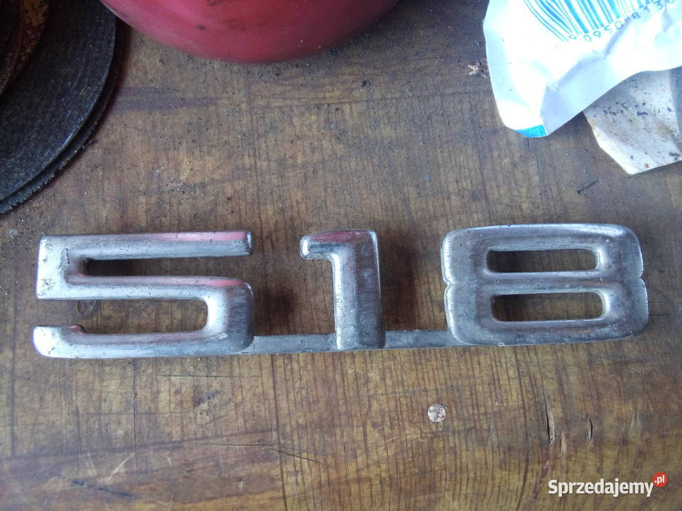 Bmw e28 e12 emblemat 518 mazowieckie Przysucha sprzedam