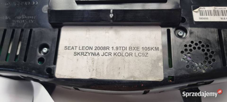 LICZNIK ZEGAR SEAT LEON 1P0920827E Lipno