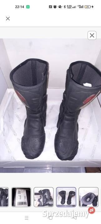 Buty motocyklowe Sidi Rozmiar 44 świętokrzyskie Jędrzejów
