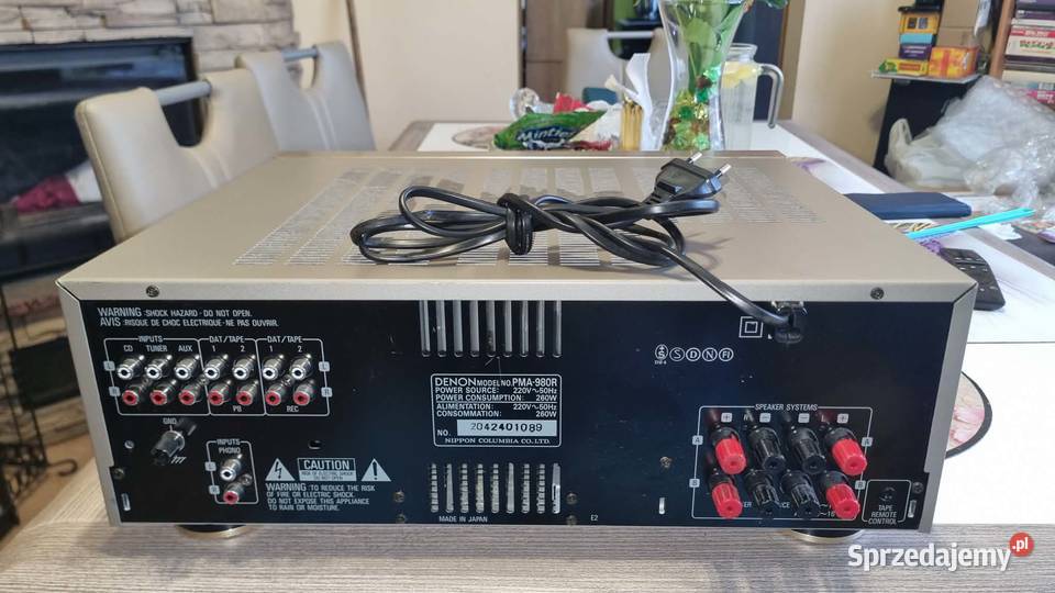 Wzmacniacz DENON PMA980R 2x90W 8ohm CLASS A Warta