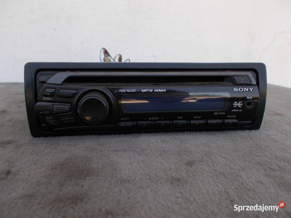 radioodtwarzacz SONY CDXGT25 4X45W AUX XPLOD lubelskie Zamość