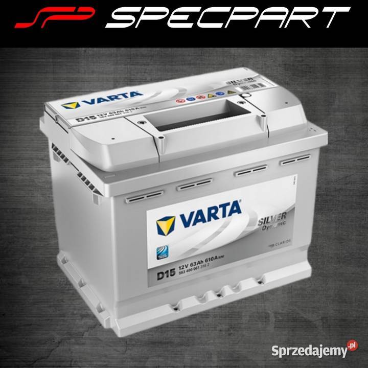 Akumulator VARTA Silver Dynamic D15 63Ah 610A EN Łódź