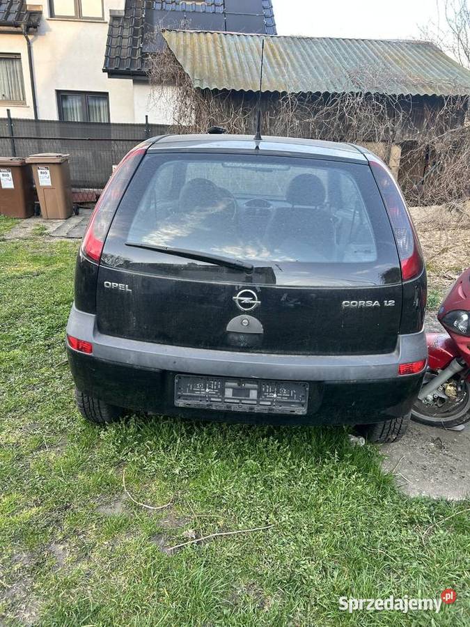 Opel Corsa C 12 145 Niemcy stan Rok produkcji 2002 Lubin sprzedam