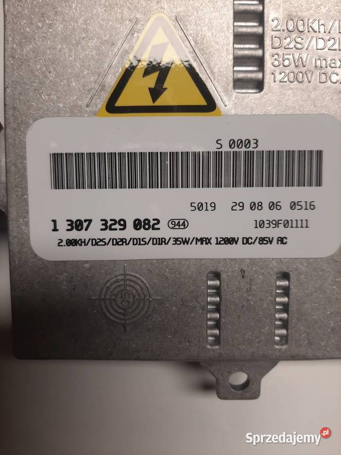 PRZETWORNICA XENON AL 1 307 329 082 AUDI BMW łódzkie Łódź
