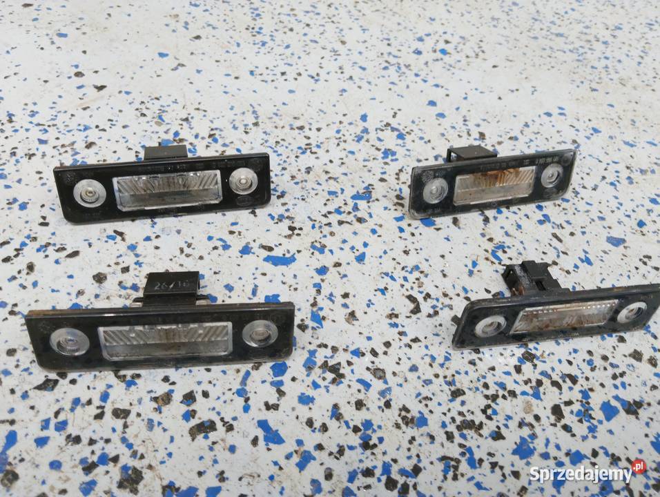 Lampki podświetlenie tablicy rej Skoda Octavia 2 Sitno
