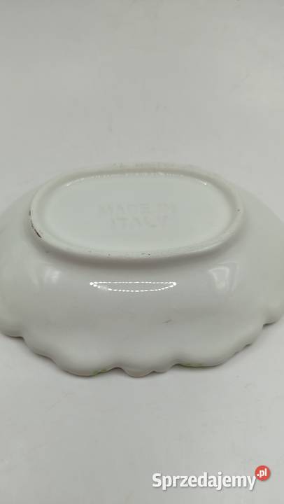 Ceramiczna mydelniczka ITALY z różami Zamość