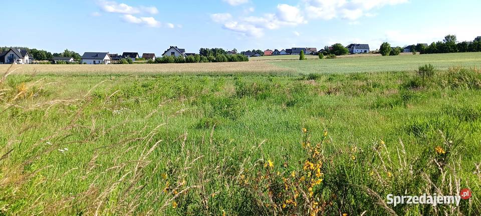Działka budowlana w Domatowie k Wejherowa kanalizacja Domatowo
