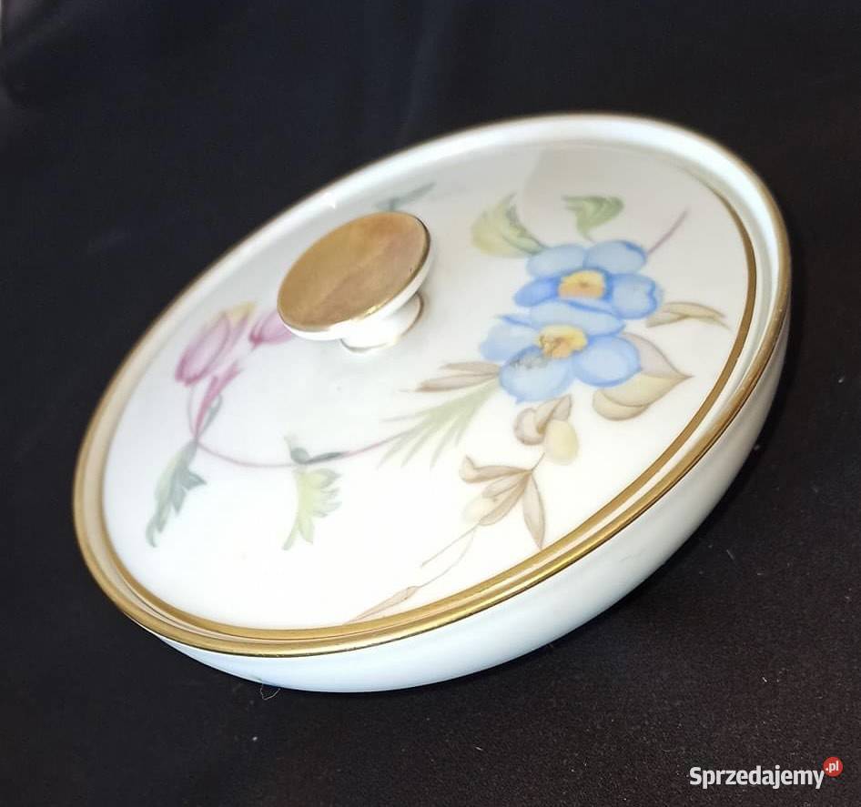 Puzdro z kwiatkami Syg Heinrich HG Selb Bavaria Gdańsk