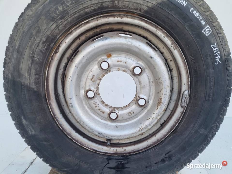 Nissan Cabstar FELGA STALOWA KOŁO 15 21570 R15 Średnica 15" Motoryzacja lubelskie