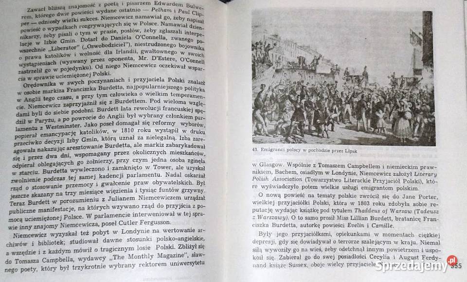 O Julianie Niemcewiczu Stefan Majchrowski Rok wydania 1982 Chełm sprzedam