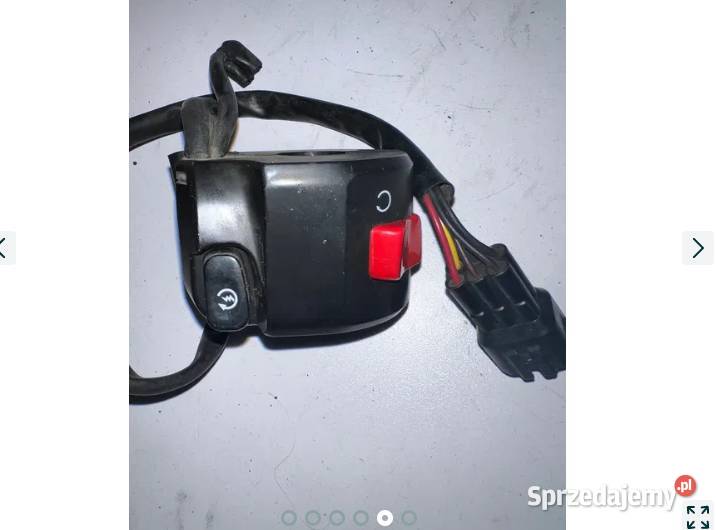 przełącznik prawy zapłonu starter Kawasaki ER6F wielkopolskie Ostrów Wielkopolski sprzedam